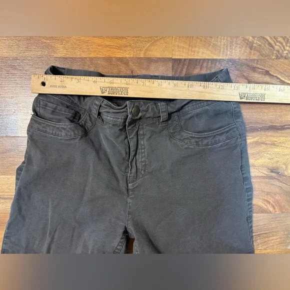 Toad&Co Earthworks Wide Leg Pants Womens Size 2 Organic Cotton Tencel Black - Picture 6 of 7